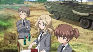 Girls und Panzer: This Is the Real Anzio Battle!'s poster