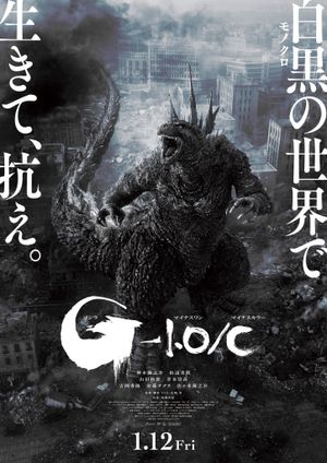 Godzilla Minus One's poster