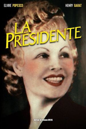 La présidente's poster