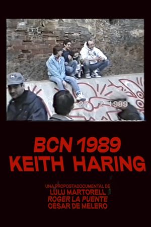 Keith Haring 1989 Barcelona's poster