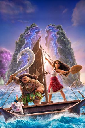 Moana 2's poster