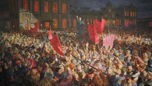 Russian Revolution in Color's poster