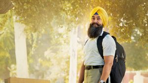 Laal Singh Chaddha's poster