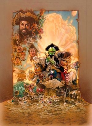 Muppet Treasure Island's poster