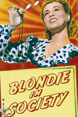 Blondie in Society's poster