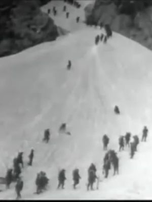 Glissade sur la neige's poster