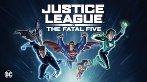 Justice League vs the Fatal Five's poster