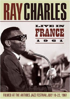 Ray Charles Live in Antibes, France 1961's poster