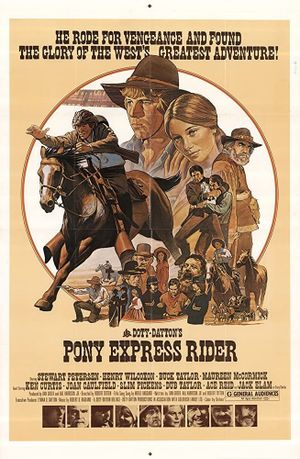 Pony Express Rider's poster