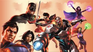 Justice League vs. Teen Titans's poster