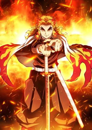 Demon Slayer: Kimetsu no Yaiba - The Movie: Mugen Train's poster