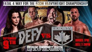 DEFY Vs. ECCW 2017's poster