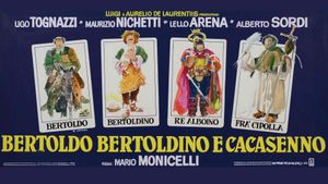 Bertoldo, Bertoldino, and Cascacenno's poster