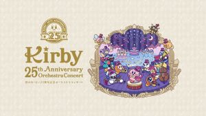 Kirby 25th Anniversary Orchestra Concert's poster