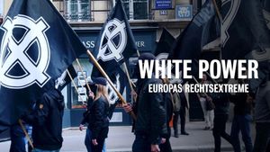 White power : Au cœur de l'extrême droite européenne's poster
