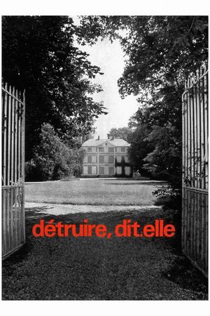 Destroy, She Said's poster