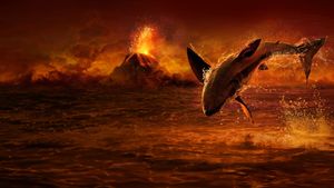 Sharkcano: Hawaii's poster