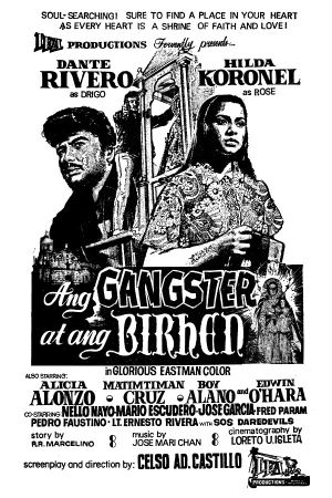 Ang gangster at ang birhen's poster