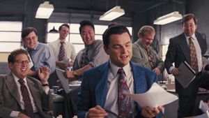 The Wolf of Wall Street's poster
