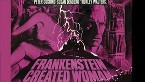 Frankenstein Created Woman's poster