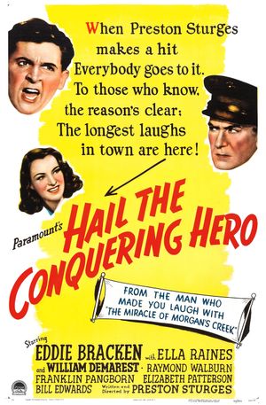 Hail the Conquering Hero's poster