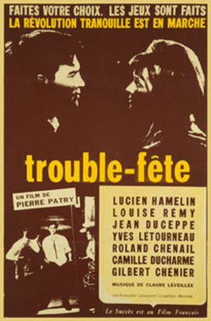 Trouble fête's poster