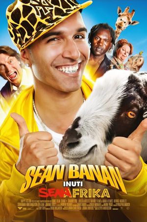 Sean Banan inuti Seanfrika's poster