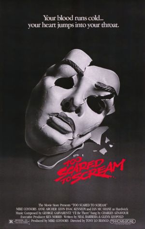 Too Scared to Scream's poster