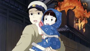 Grave of the Fireflies's poster