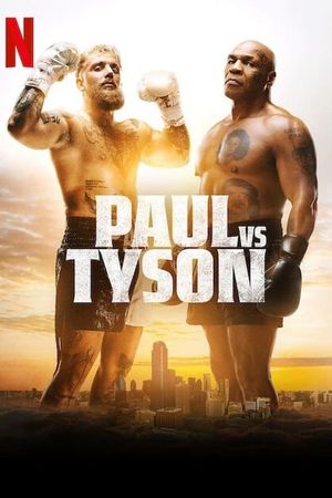 Jake Paul vs. Mike Tyson's poster