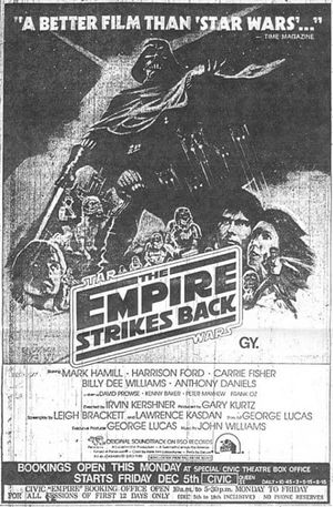 Star Wars: Episode V - The Empire Strikes Back's poster