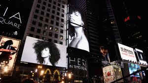 Alicia Keys - Here in Times Square's poster