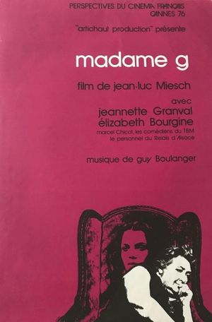 Madame G's poster