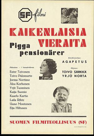 Kaikenlaisia vieraita's poster