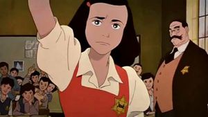 The Diary of Anne Frank's poster