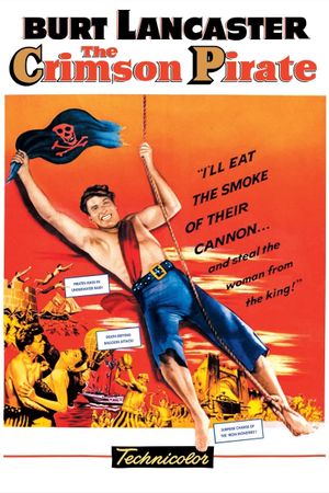 The Crimson Pirate's poster