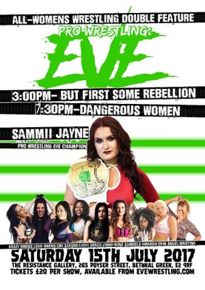 EVE Dangerous Women's poster