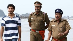 Meendum Oru Kadhal Kadhai's poster