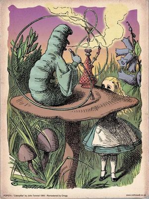 Alice in Wonderland's poster