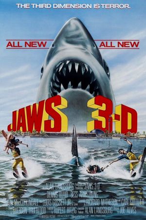 Jaws 3-D's poster