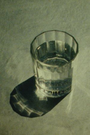 A glass of water's poster