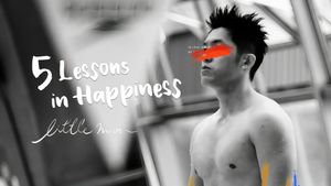 5 Lessons in Happiness: Little Man's poster
