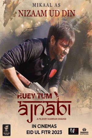 Huey Tum Ajnabi's poster