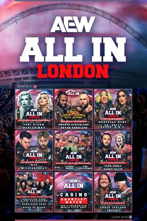 AEW All In: London 2024's poster
