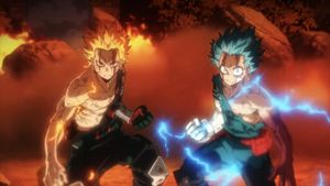 My Hero Academia: Heroes Rising's poster
