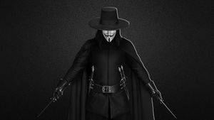 V for Vendetta's poster