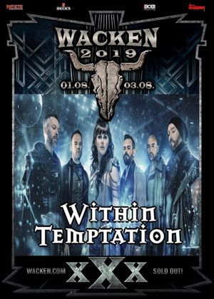 Within Temptation - Wacken 2019's poster