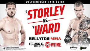 Bellator 298: Storley vs. Ward's poster