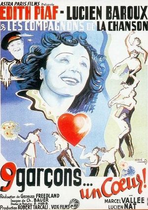 Nine Boys, One Heart's poster