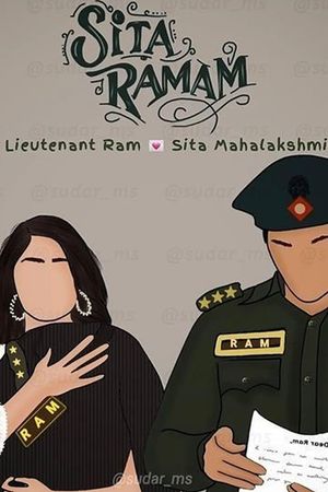 Sita Ramam's poster